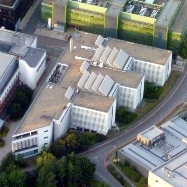 Richard Doll Building from the air