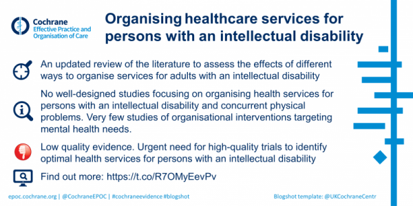 Blogshot: Healthcare intellectual disability